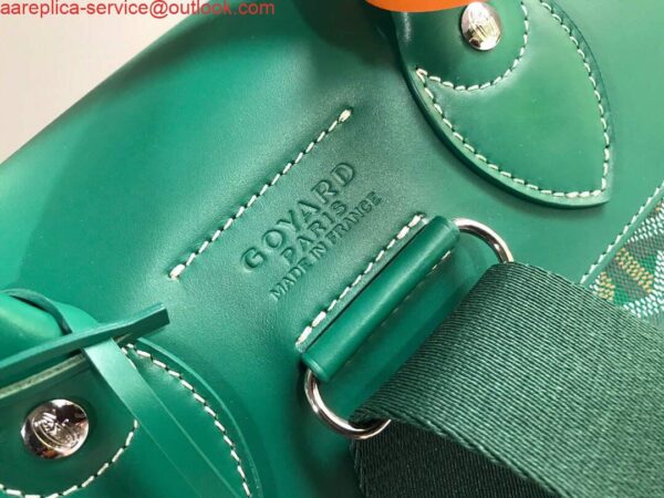 Replica Goyard ALPIN2MMLTY Alpin MM Backpack Green 7