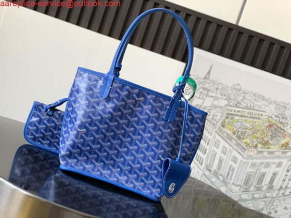 Replica Goyard ANJOUSMINCG07TY07P Anjou Mini Bag Blue 5