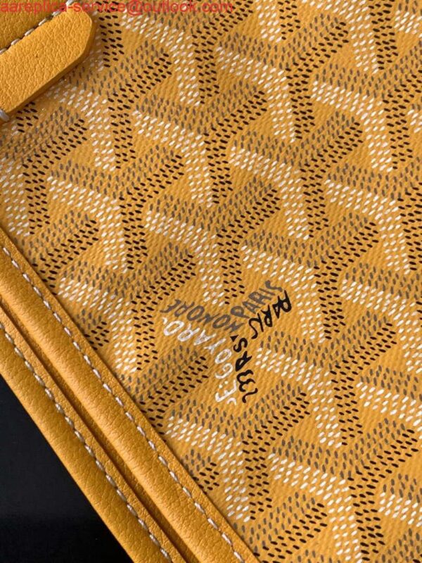 Replica Goyard ANJOUSMINCG07TY07P Anjou Mini Bag Yellow 4