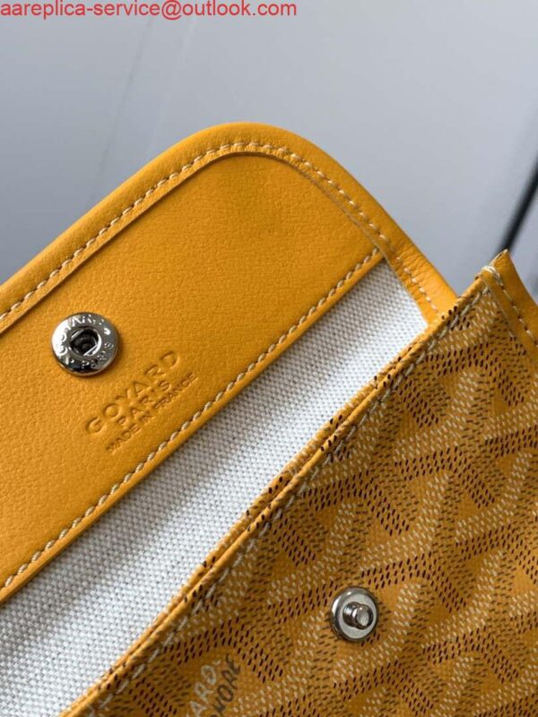 Replica Goyard ANJOUSMINCG07TY07P Anjou Mini Bag Yellow 7