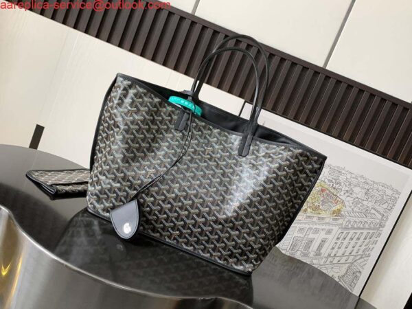 Replica Goyard ANJOUSPMLCG03TY01P Anjou PM Bag Black 5