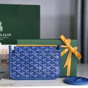 Replica Goyard PLUMETPMLTY50CL50P Portefeuille Plumet Pocket Wallet Blue 2