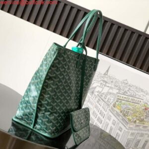 Replica Goyard ANJOUSPMLCG03TY01P Anjou PM Bag Green 2