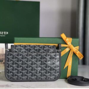 Replica Goyard PLUMETPMLTY50CL50P Portefeuille Plumet Pocket Wallet Gray 2