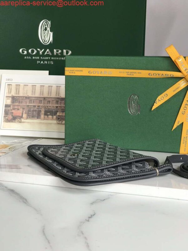 Replica Goyard PLUMETPMLTY50CL50P Portefeuille Plumet Pocket Wallet Gray 5