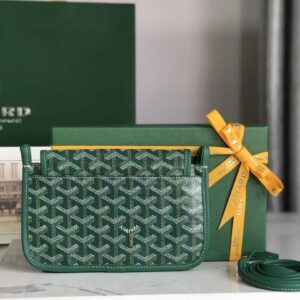 Replica Goyard PLUMETPMLTY50CL50P Portefeuille Plumet Pocket Wallet Green 2