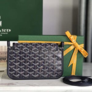 Replica Goyard PLUMETPMLTY50CL50P Portefeuille Plumet Pocket Wallet Navy Blue 2