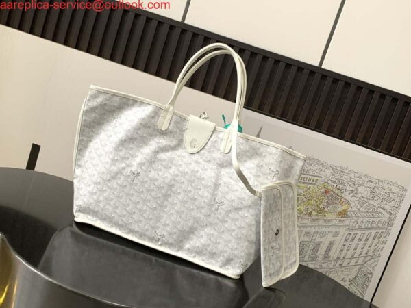 Replica Goyard ANJOUSPMLCG03TY01P Anjou PM Bag White 3