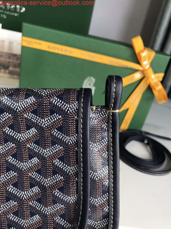 Replica Goyard PLUMETPMLTY50CL50P Portefeuille Plumet Pocket Wallet Navy Blue 7