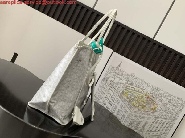 Replica Goyard ANJOUSPMLCG03TY01P Anjou PM Bag White 4