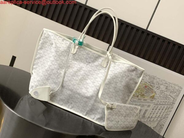 Replica Goyard ANJOUSPMLCG03TY01P Anjou PM Bag White 5