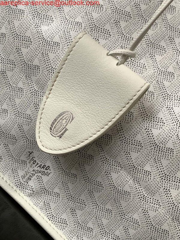 Replica Goyard ANJOUSPMLCG03TY01P Anjou PM Bag White 7