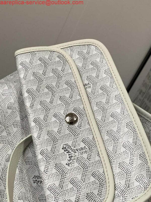 Replica Goyard ANJOUSPMLCG03TY01P Anjou PM Bag White 8