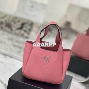 Replica Prada Leather mini bag 1BA349 Petal Pink