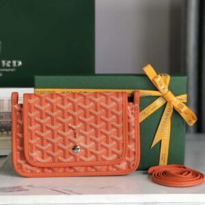 Replica Goyard PLUMETPMLTY50CL50P Portefeuille Plumet Pocket Wallet Orange