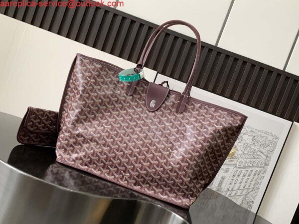 Replica Goyard ANJOUSPMLCG03TY01P Anjou PM Bag Wine Red