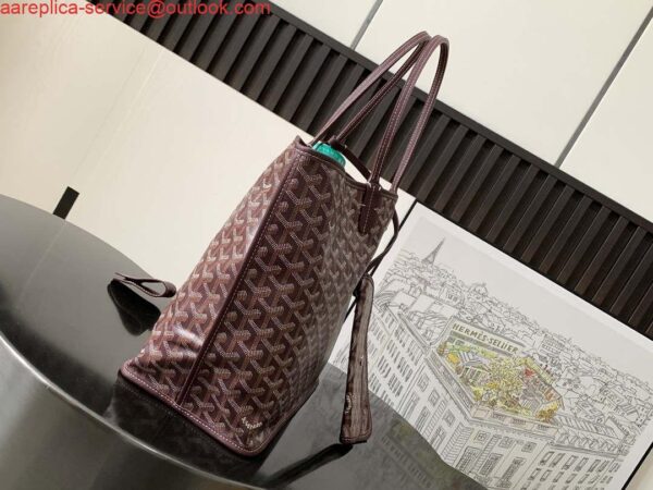 Replica Goyard ANJOUSPMLCG03TY01P Anjou PM Bag Wine Red 2