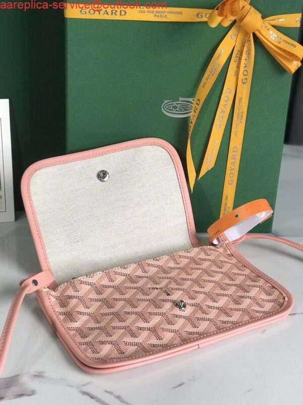 Replica Goyard PLUMETPMLTY50CL50P Portefeuille Plumet Pocket Wallet Pink 6