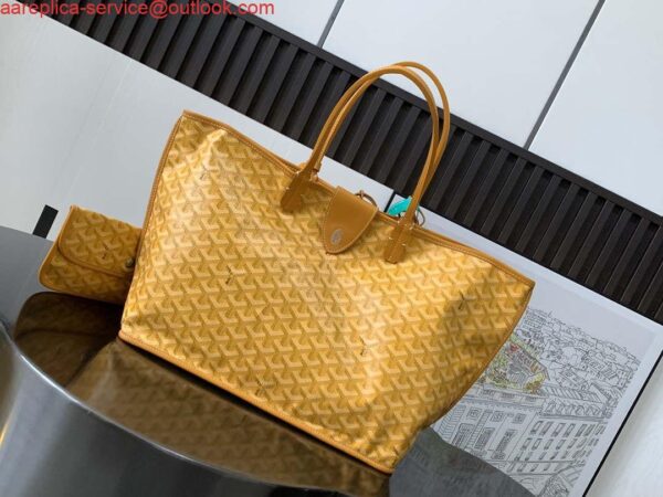 Replica Goyard ANJOUSPMLCG03TY01P Anjou PM Bag Yellow