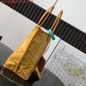 Replica Goyard ANJOUSPMLCG03TY01P Anjou PM Bag Yellow 2