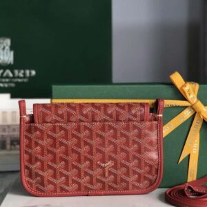 Replica Goyard PLUMETPMLTY50CL50P Portefeuille Plumet Pocket Wallet Red 2