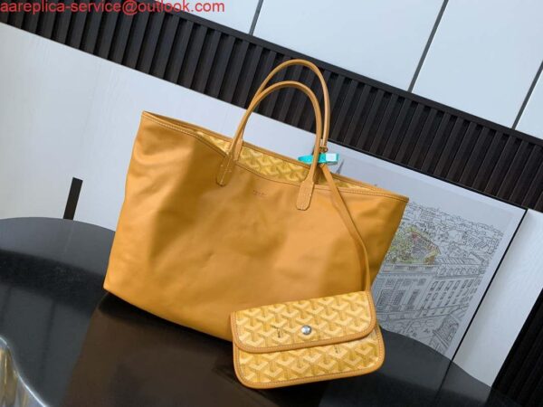 Replica Goyard ANJOUSPMLCG03TY01P Anjou PM Bag Yellow 11