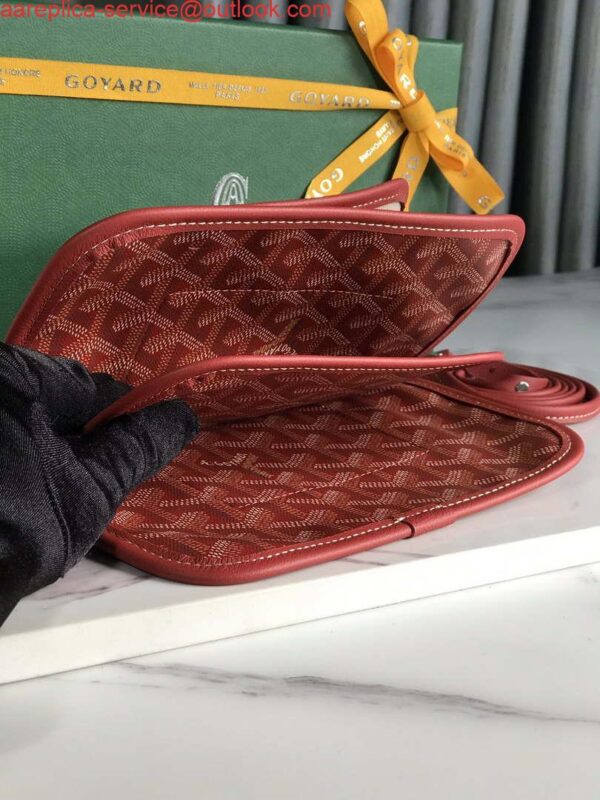 Replica Goyard PLUMETPMLTY50CL50P Portefeuille Plumet Pocket Wallet Red 8