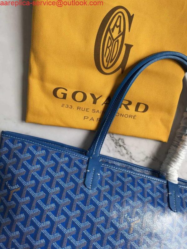 Replica Goyard Artois PM Bag PMLTY09CL09P Blue 6