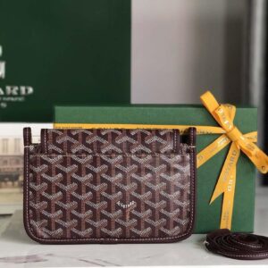 Replica Goyard PLUMETPMLTY50CL50P Portefeuille Plumet Pocket Wallet Wine Red 2