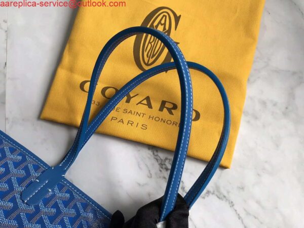 Replica Goyard Artois PM Bag PMLTY09CL09P Blue 7