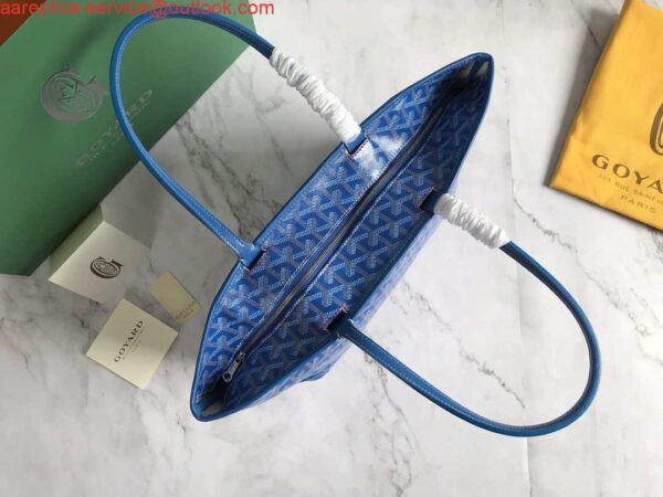 Replica Goyard Artois PM Bag PMLTY09CL09P Blue 8