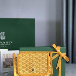 Replica Goyard PLUMETPMLTY50CL50P Portefeuille Plumet Pocket Wallet Yellow