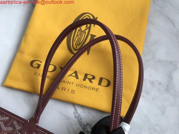 Replica Goyard Artois PM Bag PMLTY09CL09P Wine Red 7