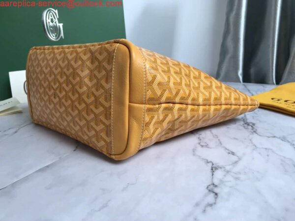 Replica Goyard Artois PM Bag PMLTY09CL09P Yellow 6