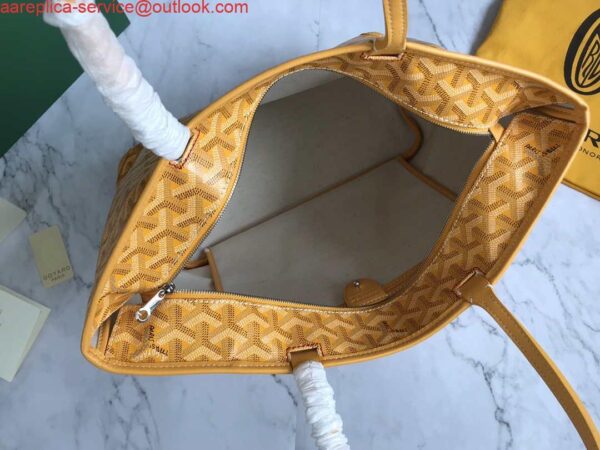 Replica Goyard Artois PM Bag PMLTY09CL09P Yellow 11