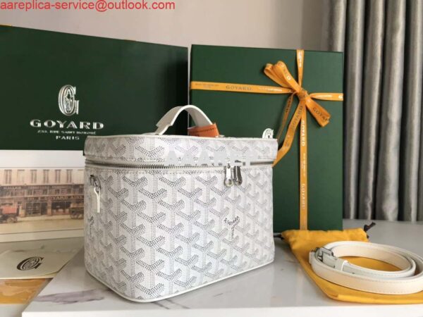 Replica Goyard MUSEVAPMLTY01CL03P Muse Vanity Case PM Bag White 6