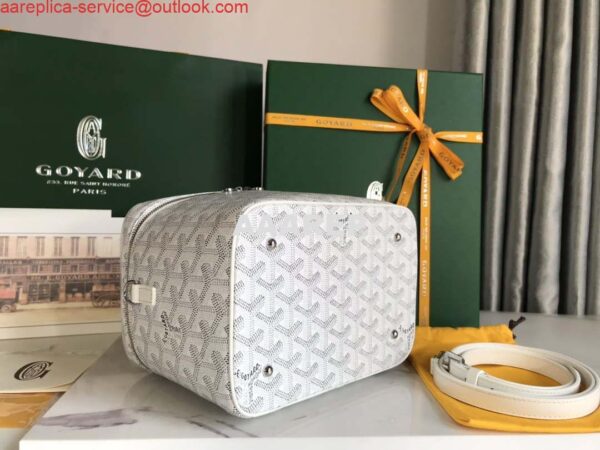 Replica Goyard MUSEVAPMLTY01CL03P Muse Vanity Case PM Bag White 7