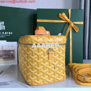 Replica Goyard MUSEVAPMLTY01CL03P Muse Vanity Case PM Bag Yellow