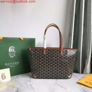 Replica Goyard PMLTY09CL09P Artois PM Bag Brown Black