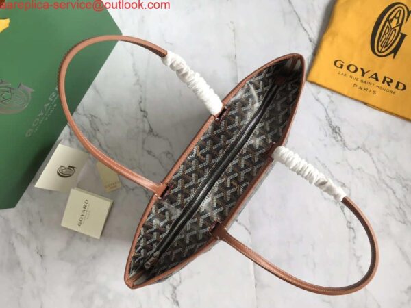 Replica Goyard PMLTY09CL09P Artois PM Bag Brown Black 9