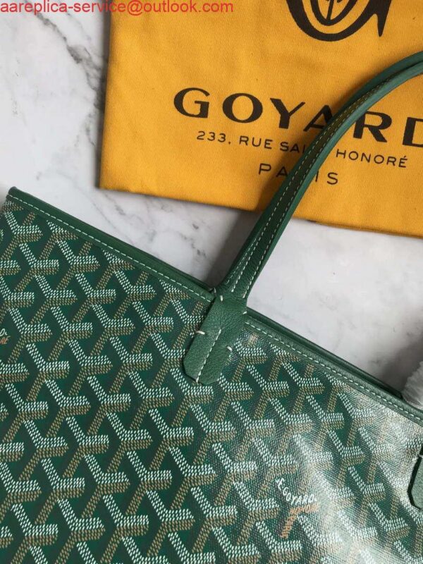 Replica Goyard PMLTY09CL09P Artois PM Bag Green 5