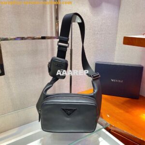 Replica Prada Leather Shoulder Bag 2VH127