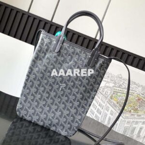 Replica Goyard POICLAPMLTY11CL61P Poitiers Claire Voie Bag Gray &Black