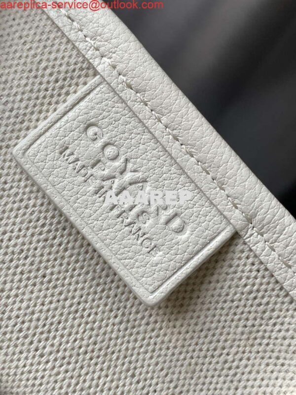 Replica Goyard POICLAPMLTY11CL61P Poitiers Claire Voie Bag White 9