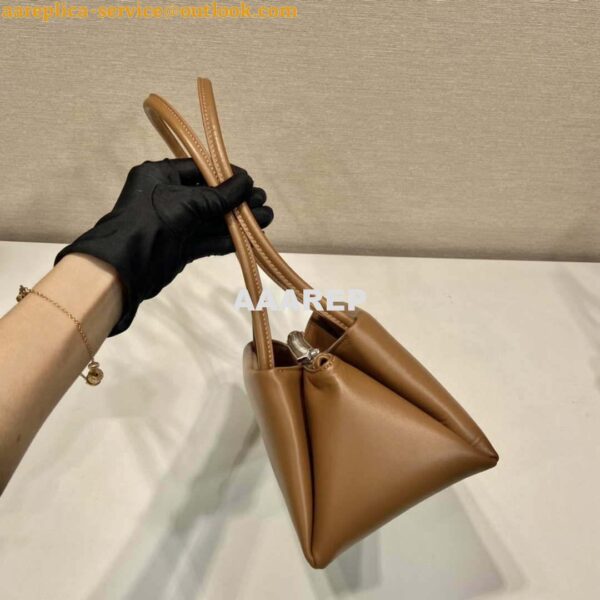 Replica Prada 1BA368 Leather mini-bag Bag Brown 7