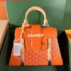 Replica Goyard Sac Saigon Pm Bag BPMLTY07CL07P Orage Red