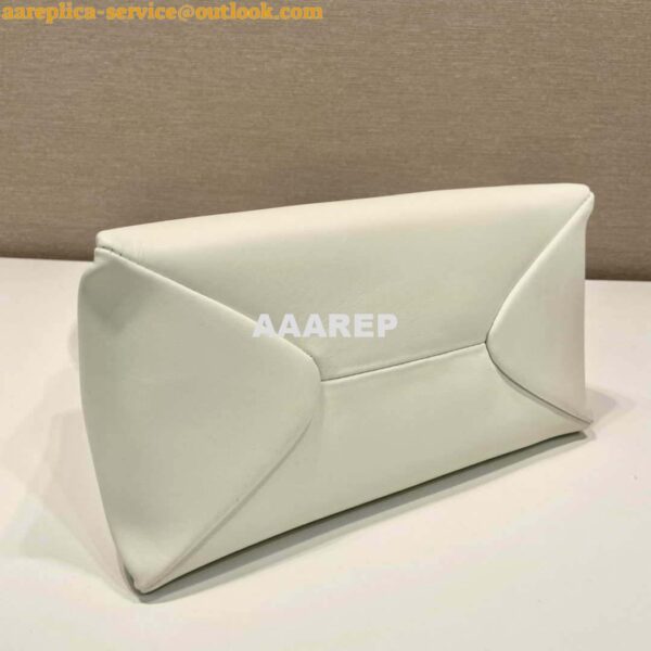 Replica Prada 1BA368 Leather mini-bag Bag White 7