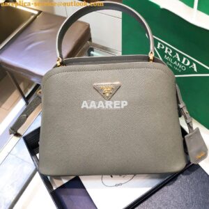 Replica Prada Matinee Mini Bag 1BA282 Grey