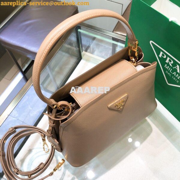 Replica Prada Matinee Mini Bag 1BA282 Nude 5