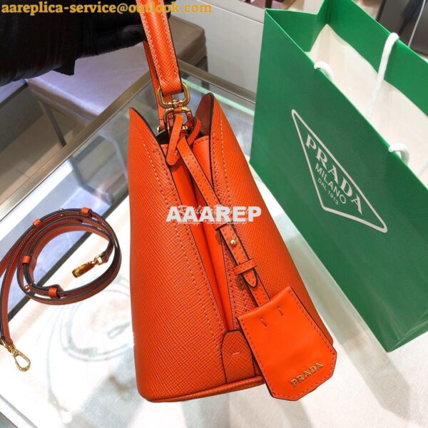 Replica Prada Matinee Mini Bag 1BA282 Orange 6